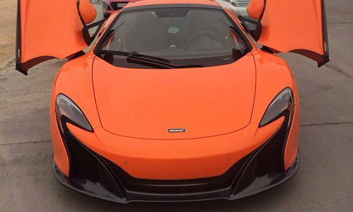 Siêu xe McLaren 650S Spider cập cảng Hải Phòng